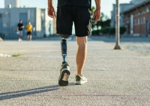 قطعات تشکیل دهنده پروتز پا
